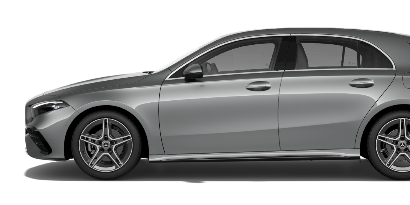 Mercedes Benz clase A 200d del año 2024 color gris